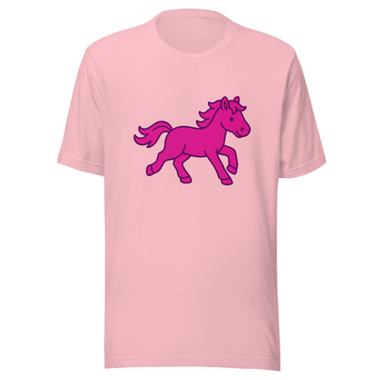 Performance | T-Shirt | Pink Pony Athletic Club | Mascot Logo