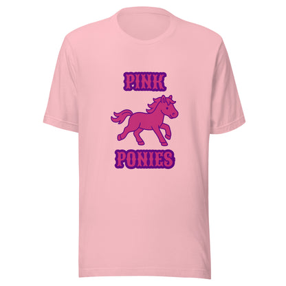 Performance | T-Shirt | Pink Pony Athletic Club | Emblem Logo