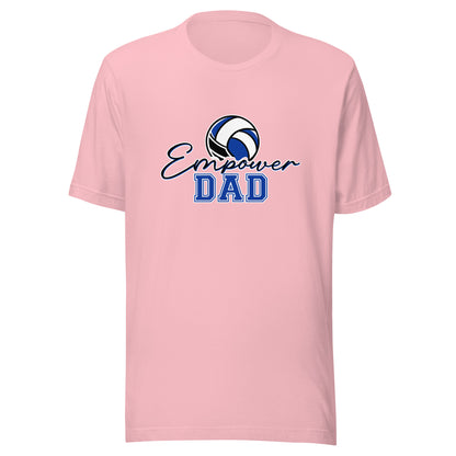 Performance | T-Shirt | Empower Volleyball Club | Dad Crest Logo