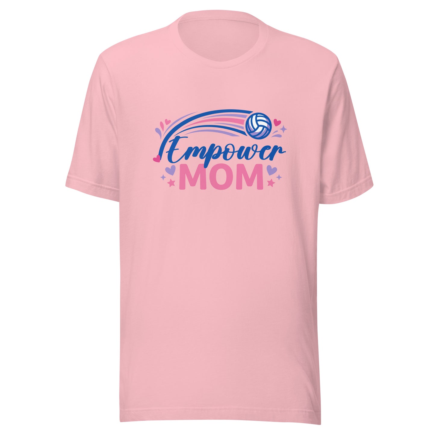Performance | T-Shirt | Empower Volleyball Club | Mom Crest Logo