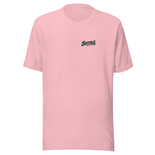 Performance | T-Shirt | Suffolk University Cheerleading | Athletics Logo