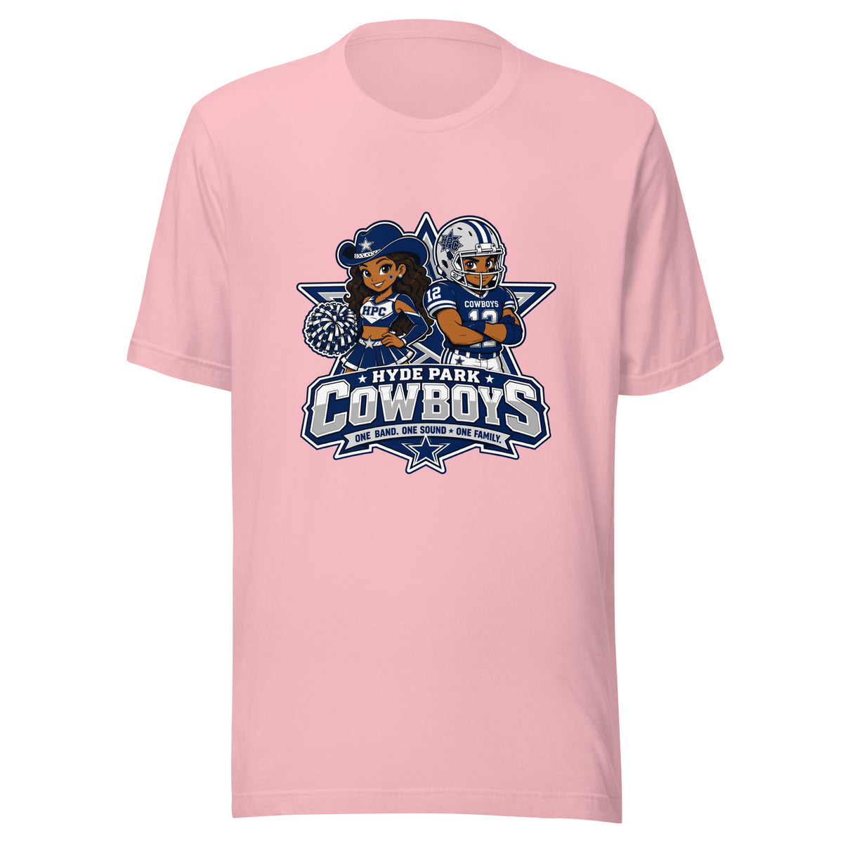 Performance | T-Shirt | Hyde Park Cowboys | Vanguard Logo