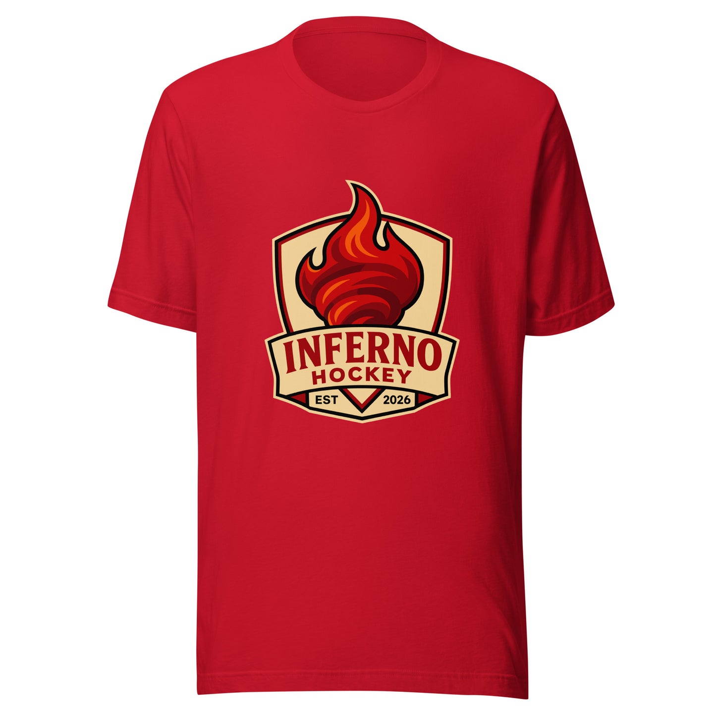 Performance | T-Shirt | Inferno Hockey | Crest Logo