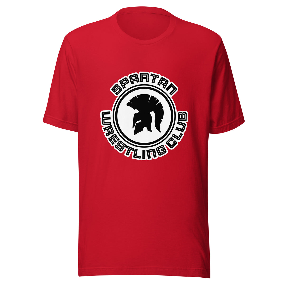 Performance | T-Shirt | Spartan Wrestling Club | Crest Logo