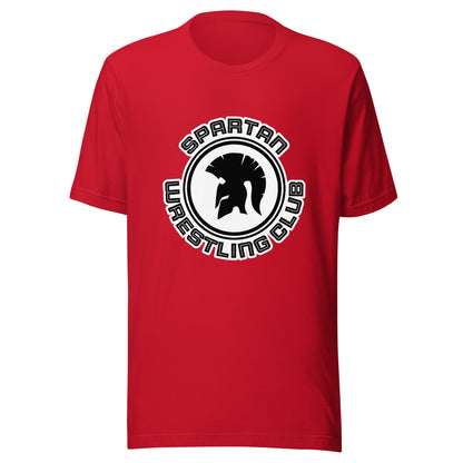 Performance | T-Shirt | Spartan Wrestling Club | Crest Logo