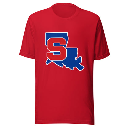 Performance | T-Shirt | Louisiana Slam Baseball | Crest Logo