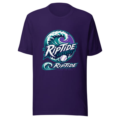 Performance | T-Shirt | RipTide Softball | Crest Logo
