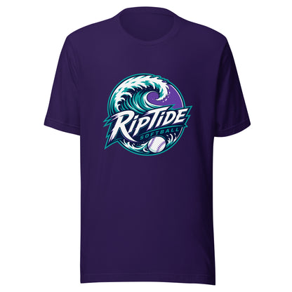 Performance | T-Shirt | RipTide Softball | Emblem Logo