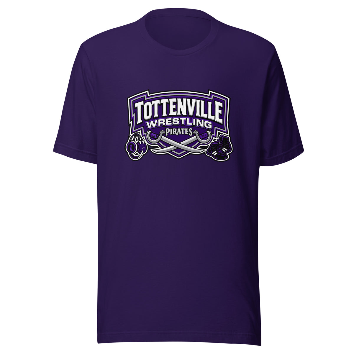 Performance | T-Shirt | Tottenville wrestling club | Vanguard Logo