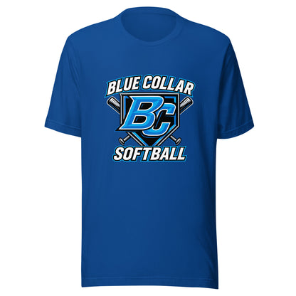 Performance | T-Shirt | Blue Collar Softball 2034 | Shield Logo