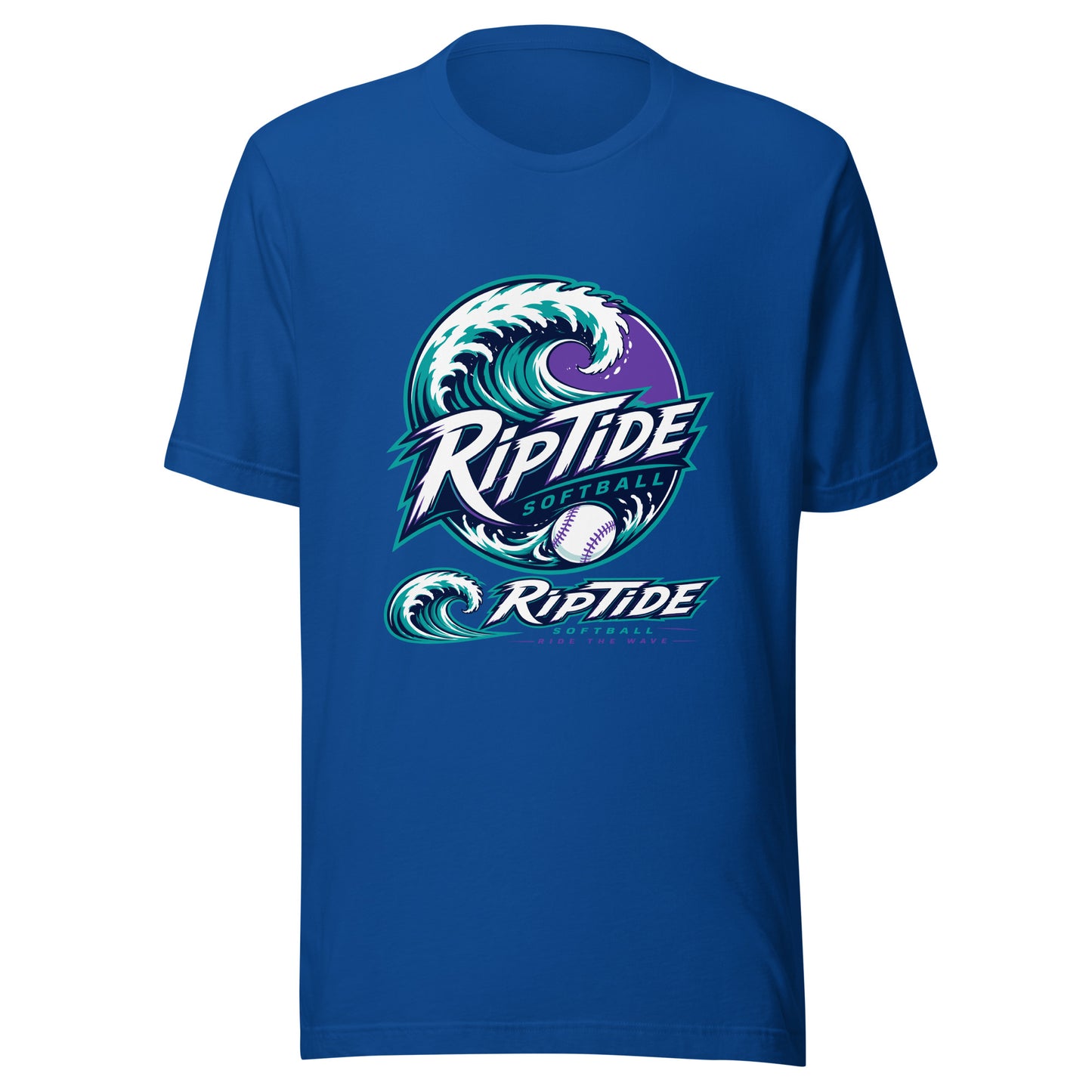 Performance | T-Shirt | RipTide Softball | Crest Logo