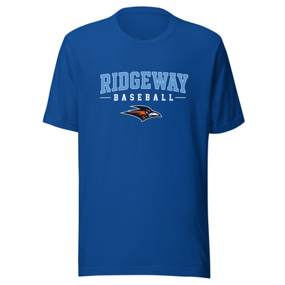 Performance | T-Shirt | Ridgeway High School Baseball | Athletics Logo