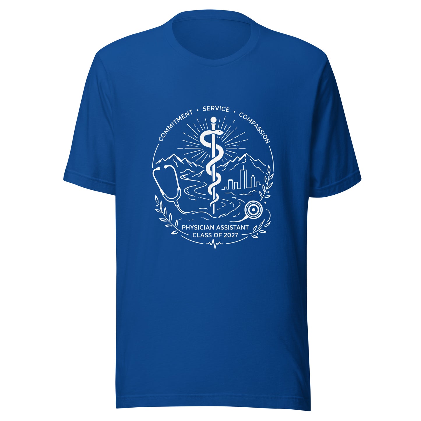 Performance | T-Shirt | Trine PA program | Crest Logo