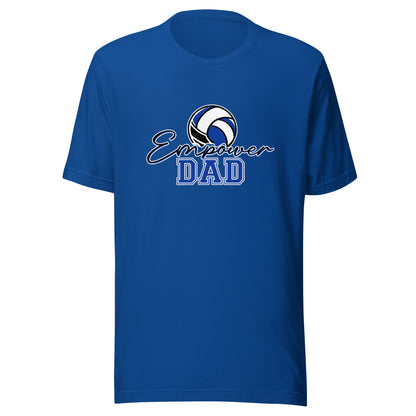 Performance | T-Shirt | Empower Volleyball Club | Dad Crest Logo
