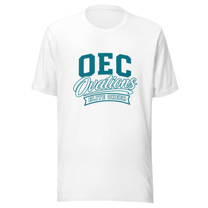 Performance | T-Shirt | Ovations Elite Cheer | Emblem Logo