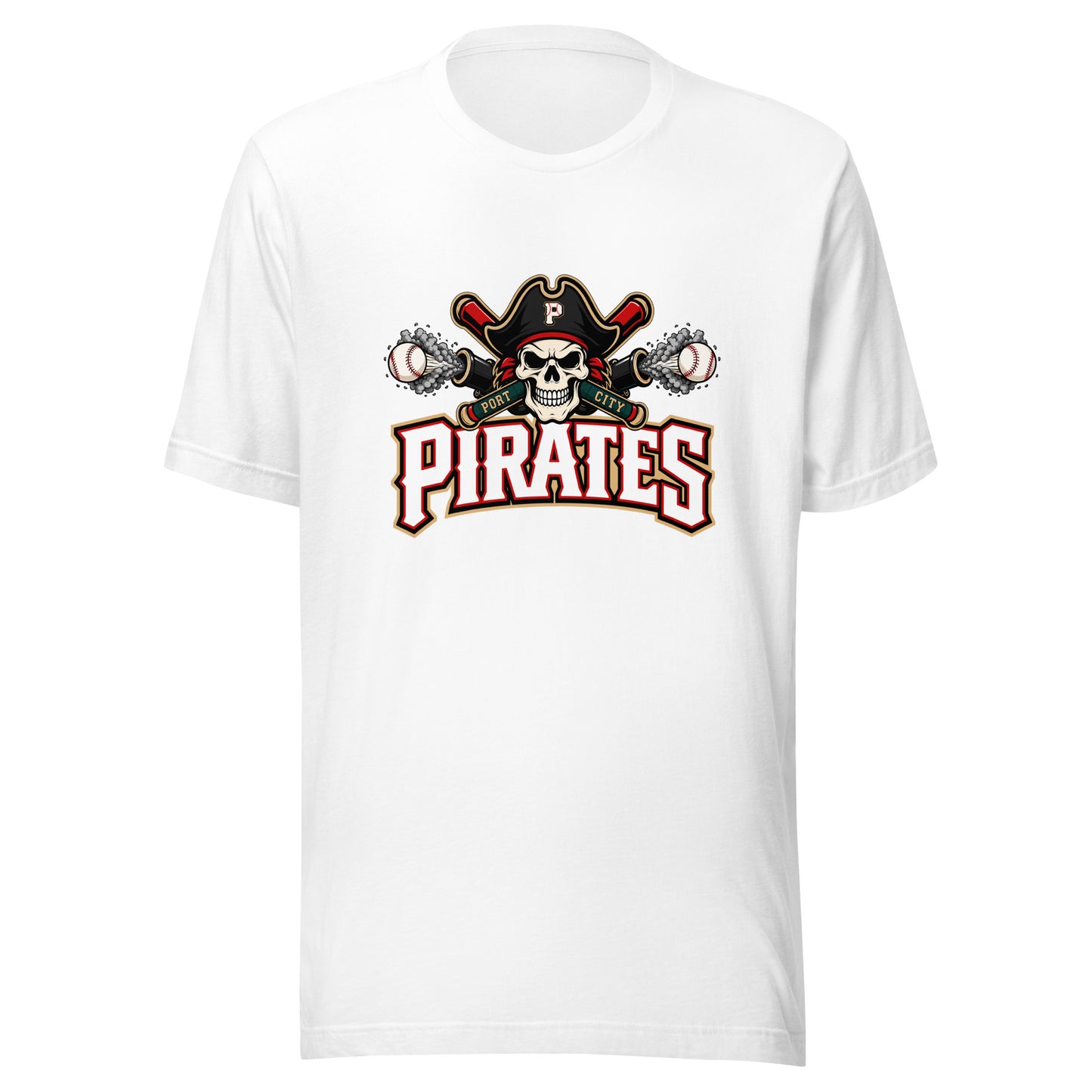 Performance | T-Shirt | Port City Pirates | Cannonball Portside Logo