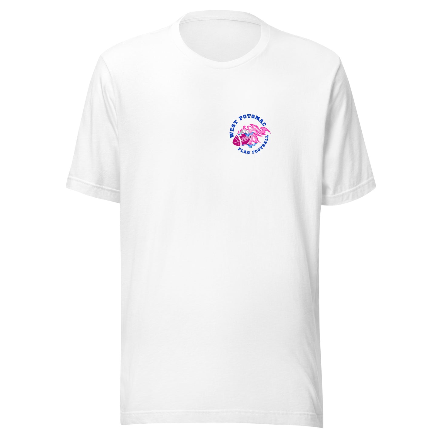 Performance | T-Shirt | West Potomac Flag Football | Emblem Logo
