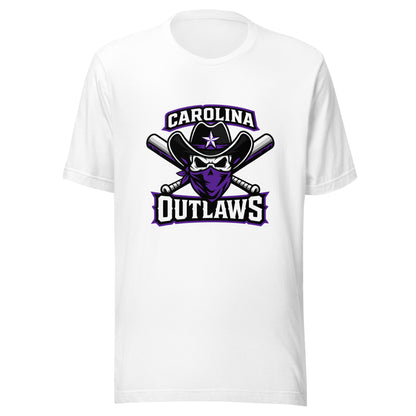 Performance | T-Shirt | Carolina Outlaws Baseball | Crest Logo