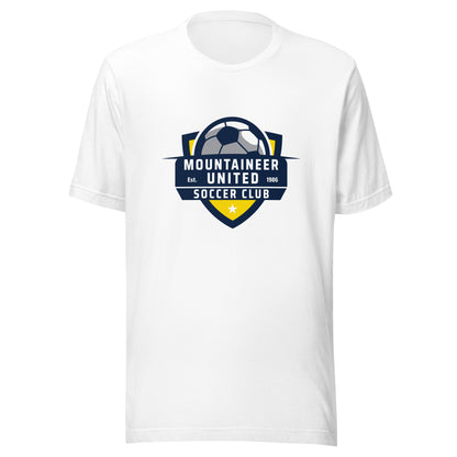 Performance | T-Shirt | Mountaineer United Soccer Club | Alpine Crest Logo