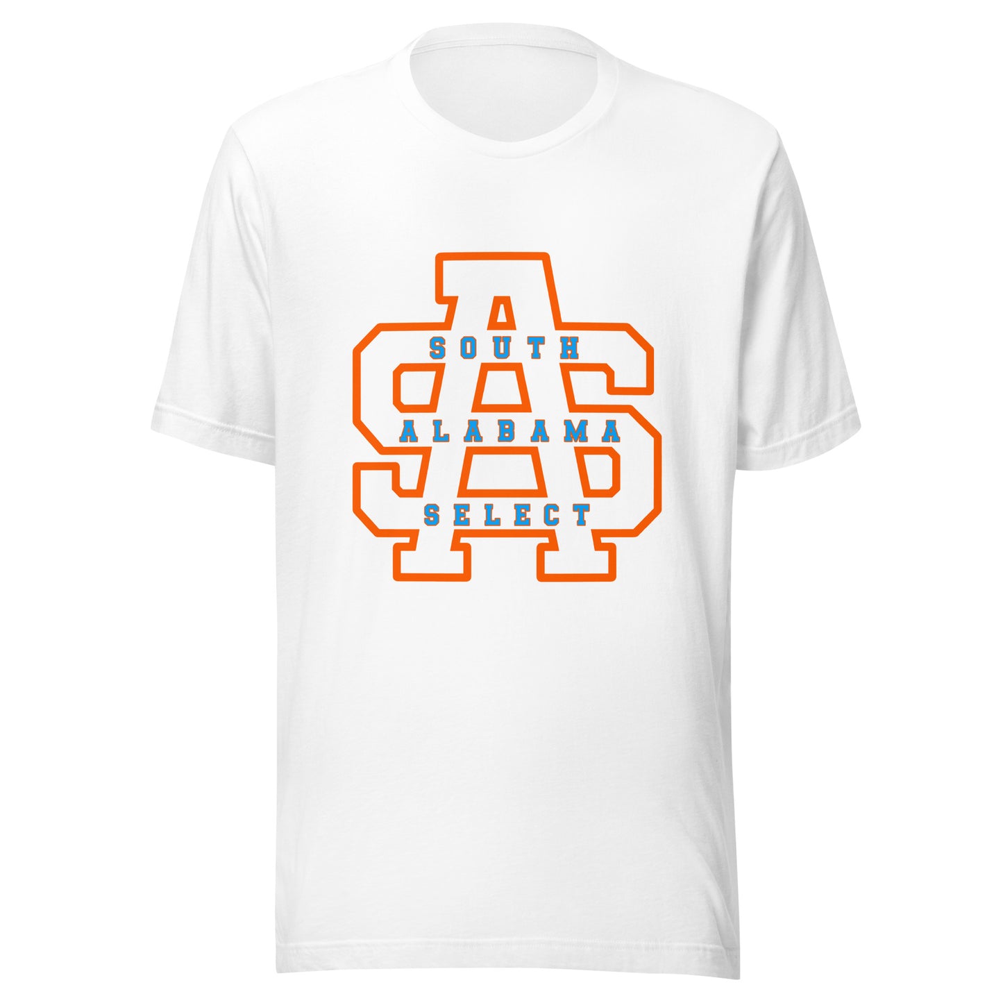 Performance | T-Shirt | South Alabama Select 8U | Letter Crest Logo