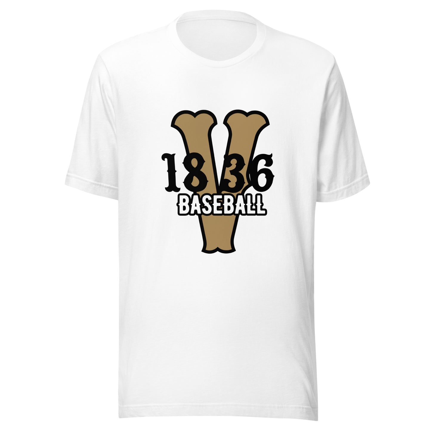 Performance | T-Shirt | 1836 Volunteers Baseball | Crest Logo