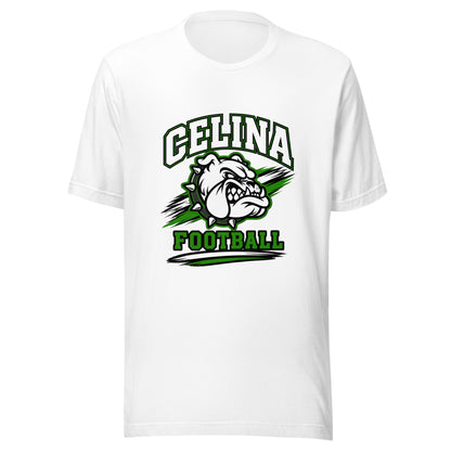 Performance | T-Shirt | Celina Black Football | Emblem Logo