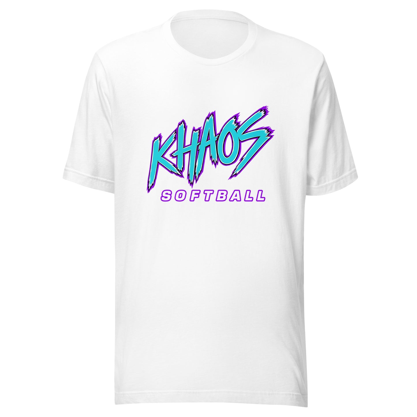Performance | T-Shirt | Khaos Softball | Atlhetics Logo