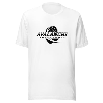 Performance | T-Shirt | Avalanche Volleyball Club | Crest Logo
