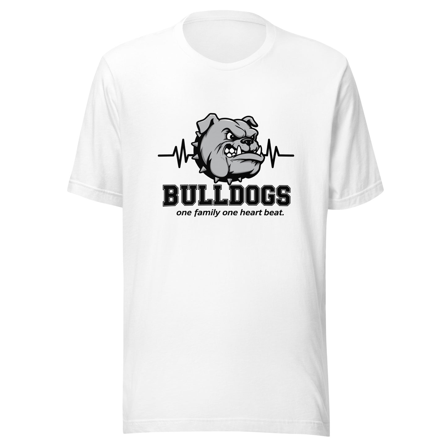 Performance | T-Shirt | Celina Recreational Football Black | Bulldogs Crest Logo