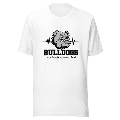 Performance | T-Shirt | Celina Recreational Football Black | Bulldogs Crest Logo