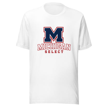 Performance | T-Shirt | Michigan Select Baseball | Emblem Logo