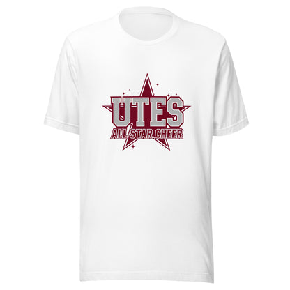 Performance | T-Shirt | Utes Allstar Cheer | Crest Logo