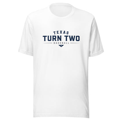 Performance | T-Shirt | Texas Turn Two Baseball | Modern Script Logo