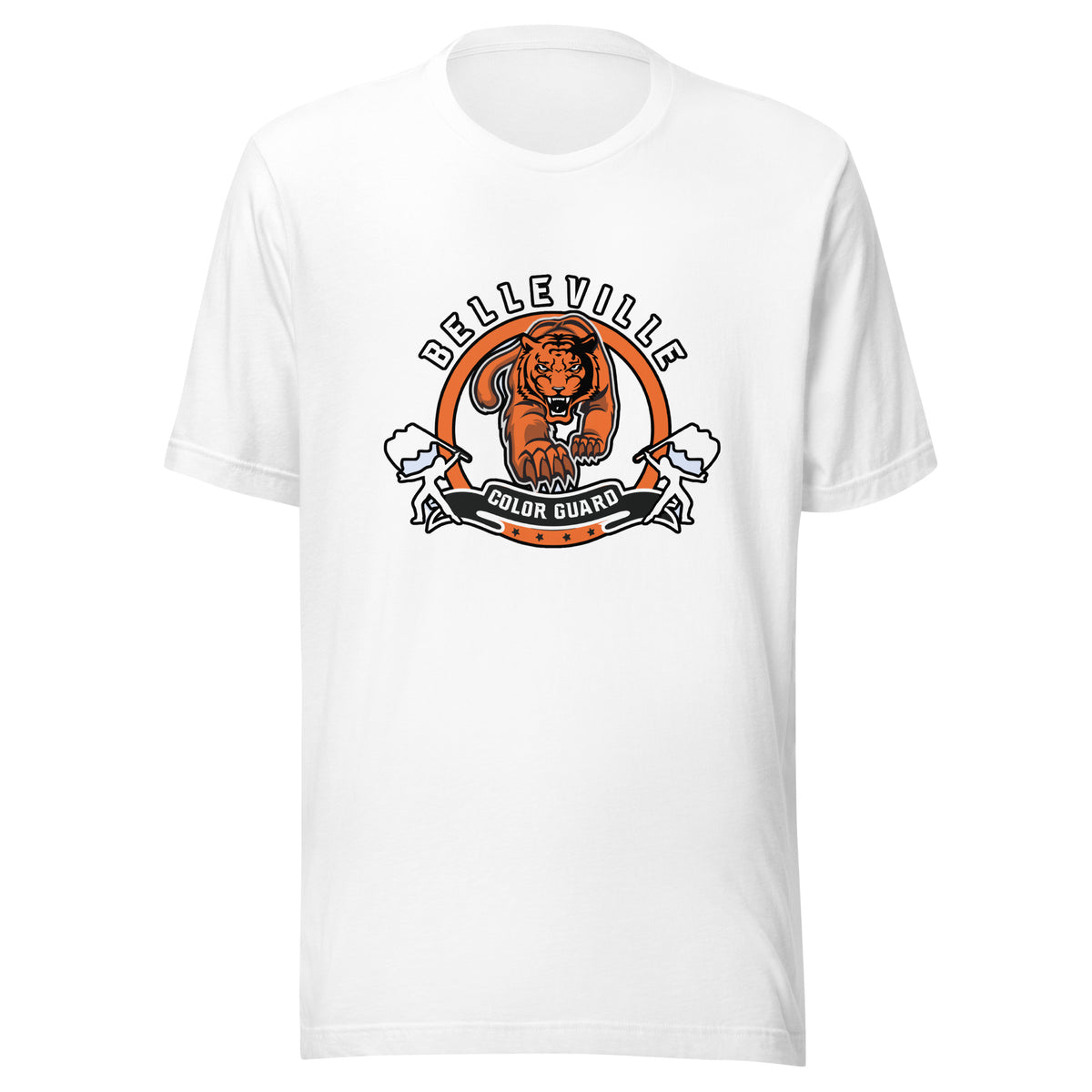Performance | T-Shirt | Belleville Community Guard Programs | Vanguard Logo