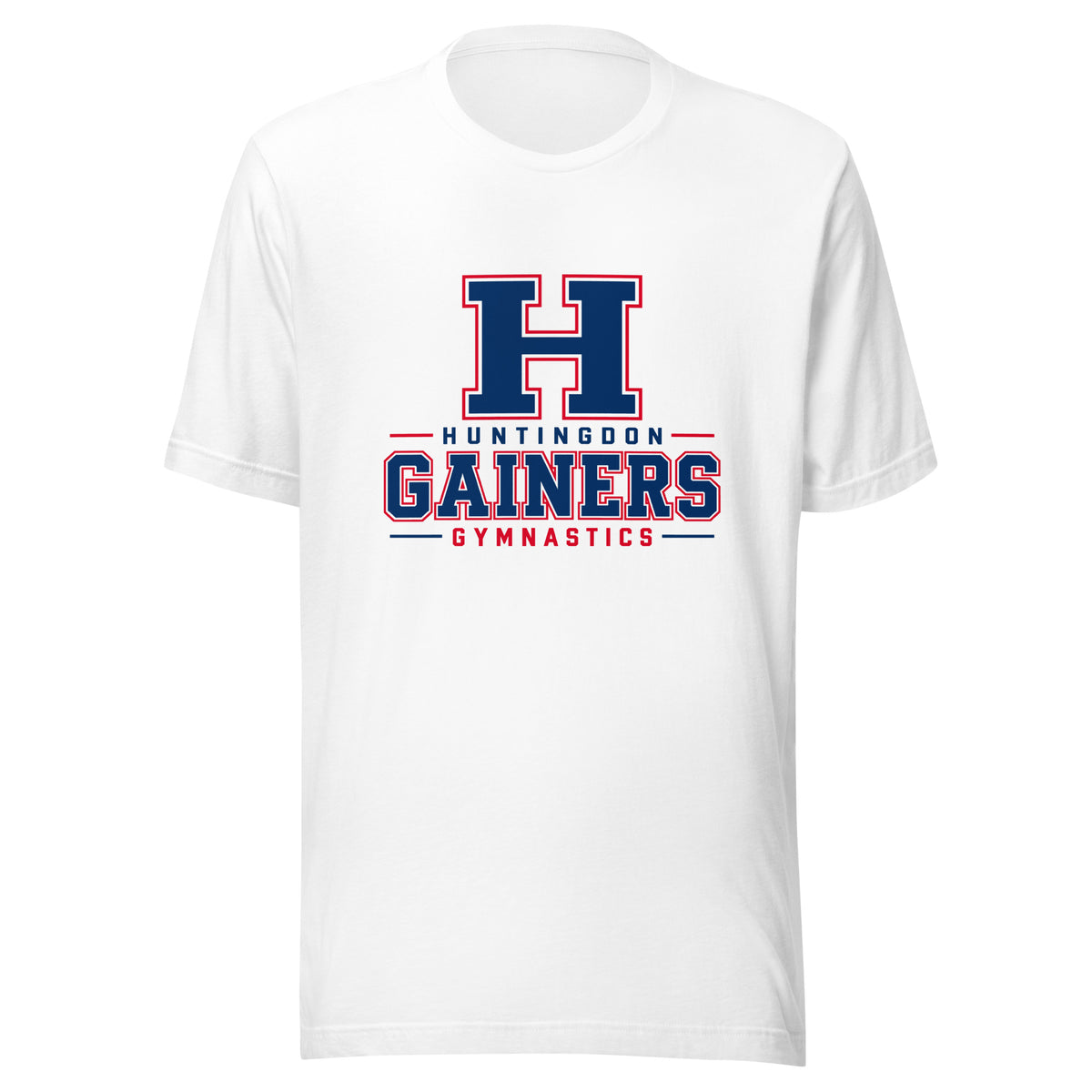 Performance | T-Shirt | HCC Gymnastics | Gainers Emblem Logo