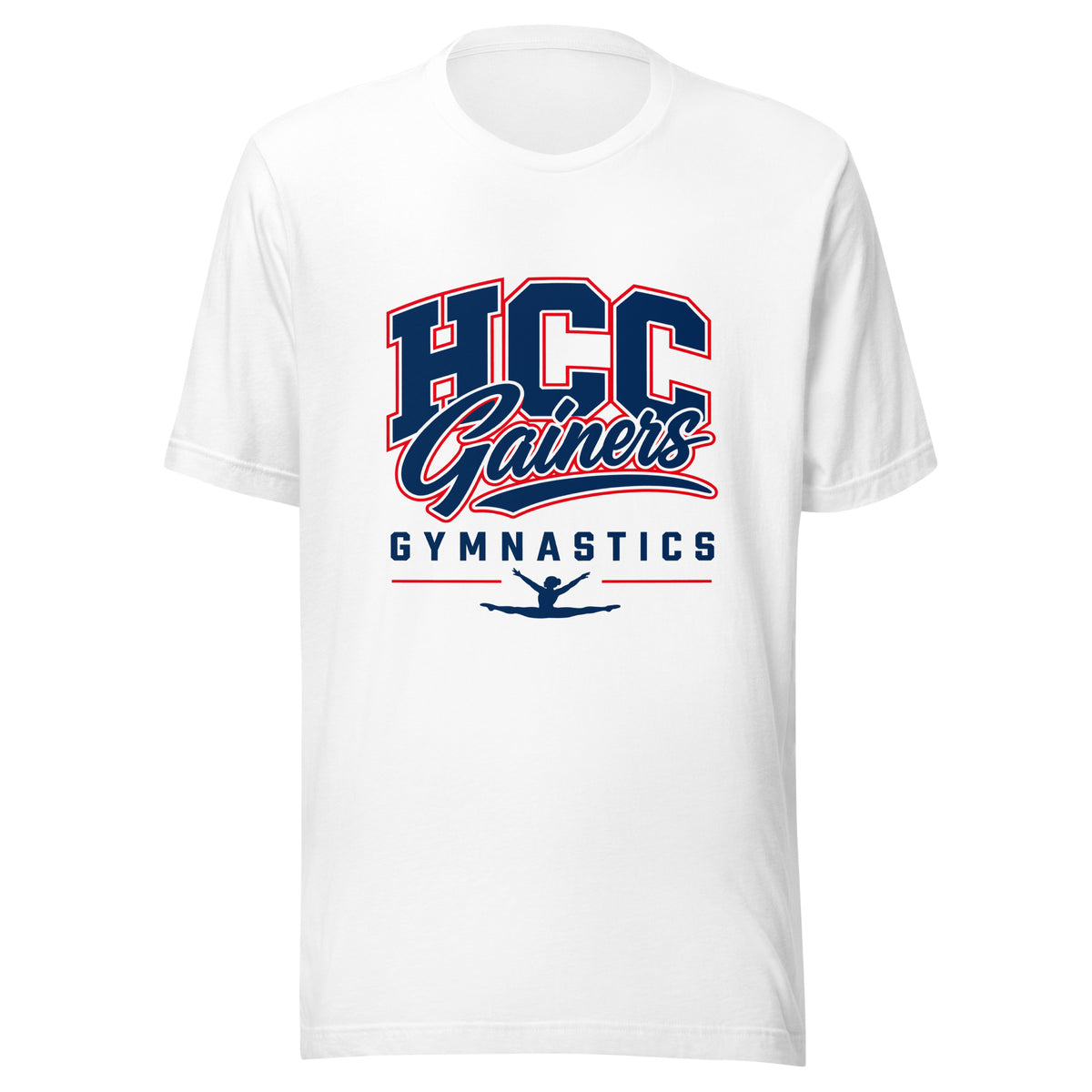 Performance | T-Shirt | HCC Gymnastics | Apex Logo