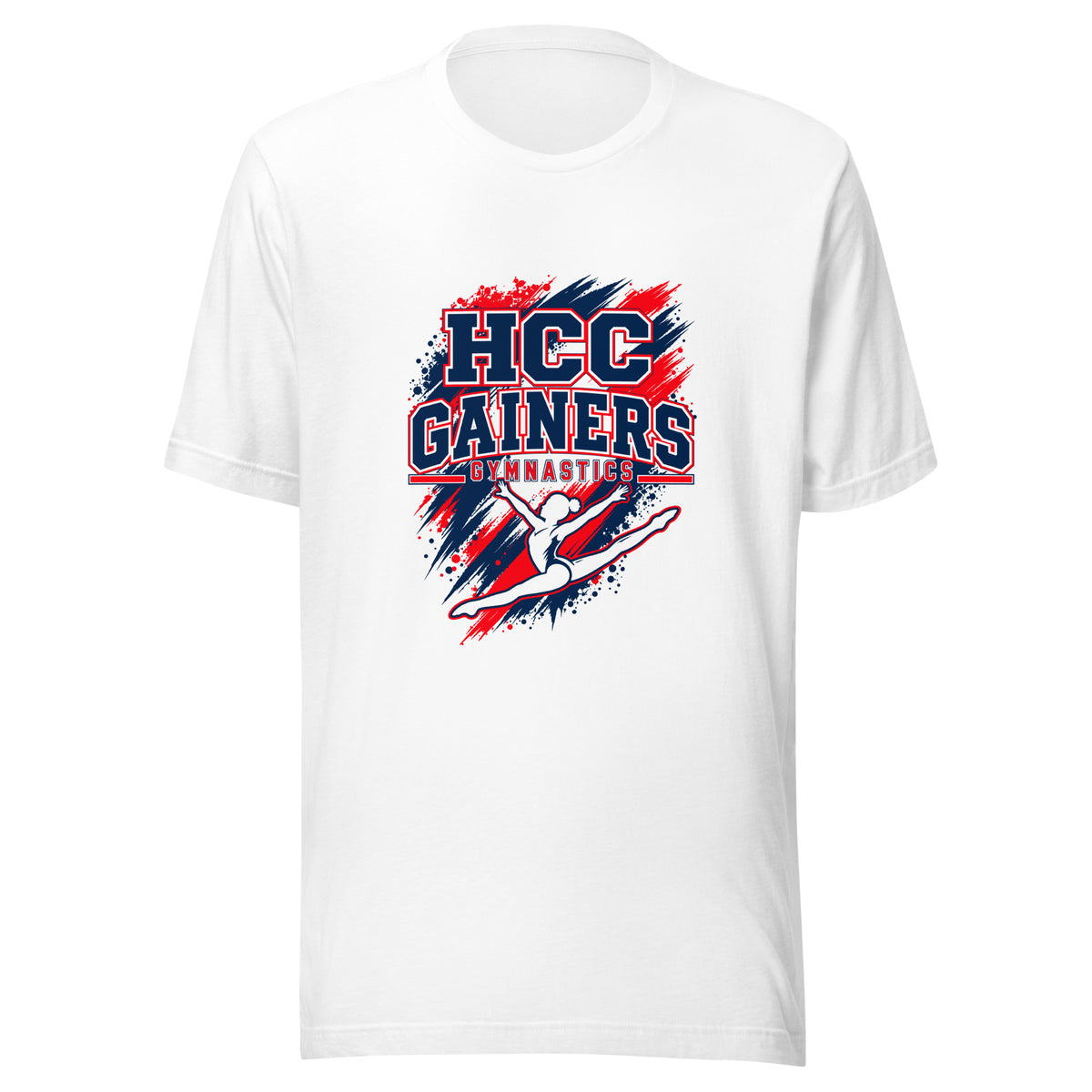 Performance | T-Shirt | HCC Gymnastics | Crest Logo