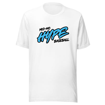 Performance | T-Shirt | Hype Baseball Club | Modern Script Logo
