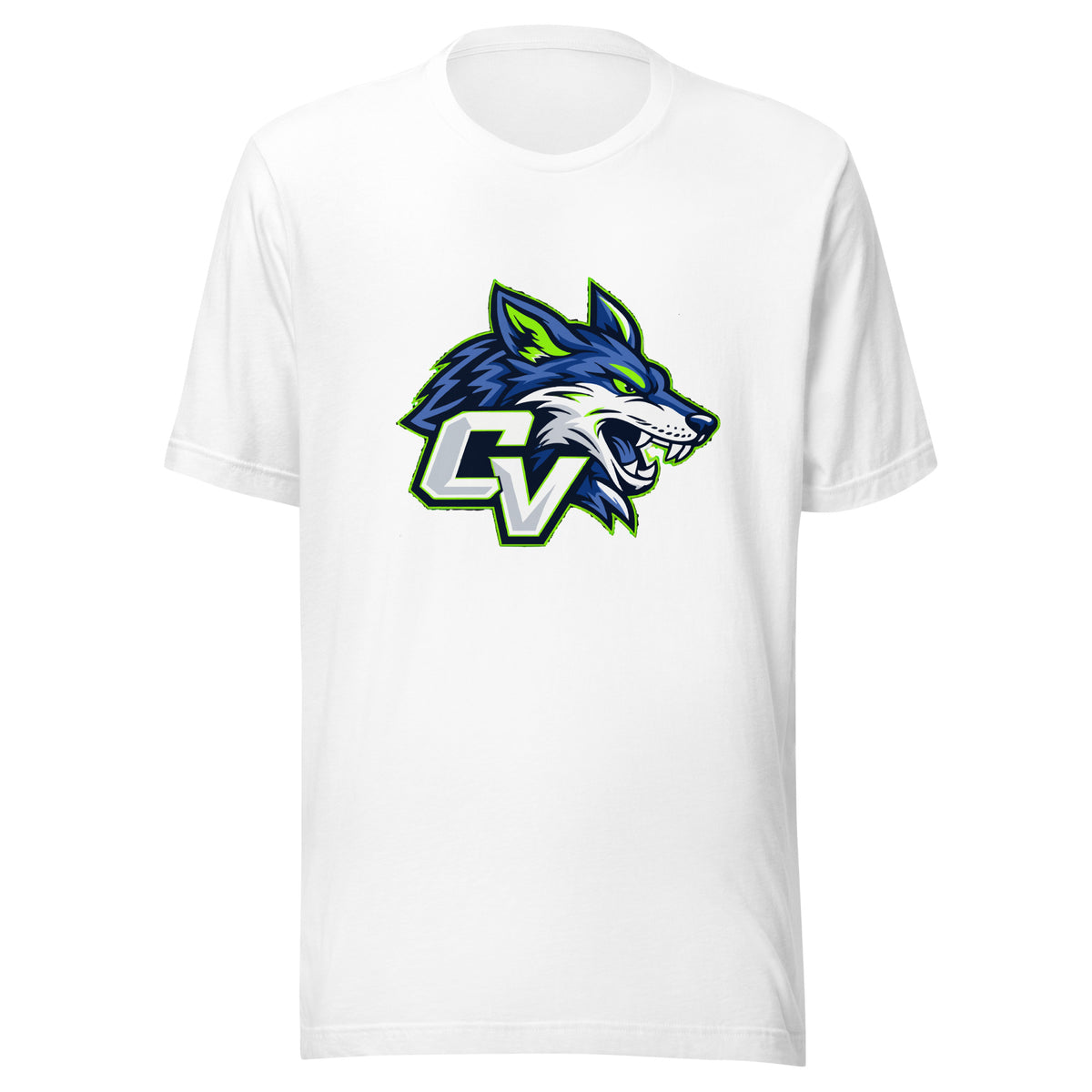 Performance | T-Shirt | Cumberland Valley Coyotes Football | Crest Logo