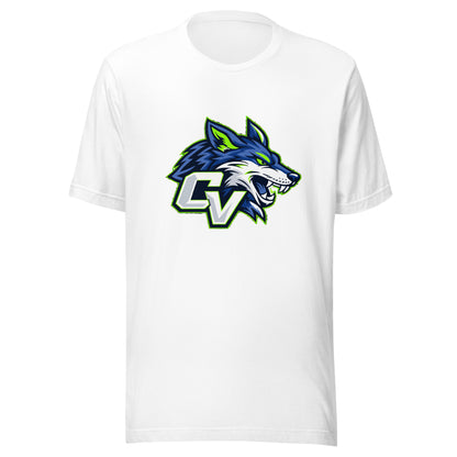 Performance | T-Shirt | Cumberland Valley Coyotes Football | Crest Logo