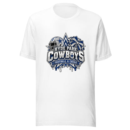 Performance | T-Shirt | Hyde Park Cowboys | Crest Logo