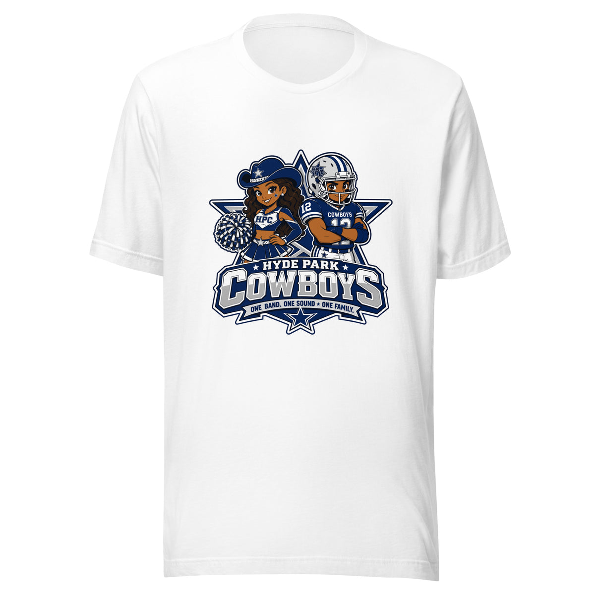 Performance | T-Shirt | Hyde Park Cowboys | Vanguard Logo