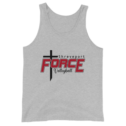 Performance | Tank Top | Shreveport Force Volleyball | Crest Logo