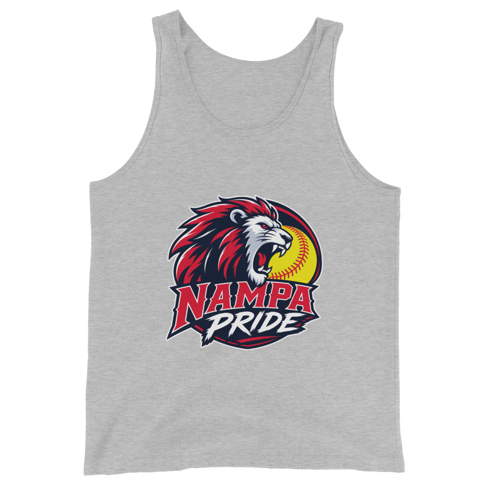 Performance | Tank Top | Nampa Pride | Lion Crest Logo