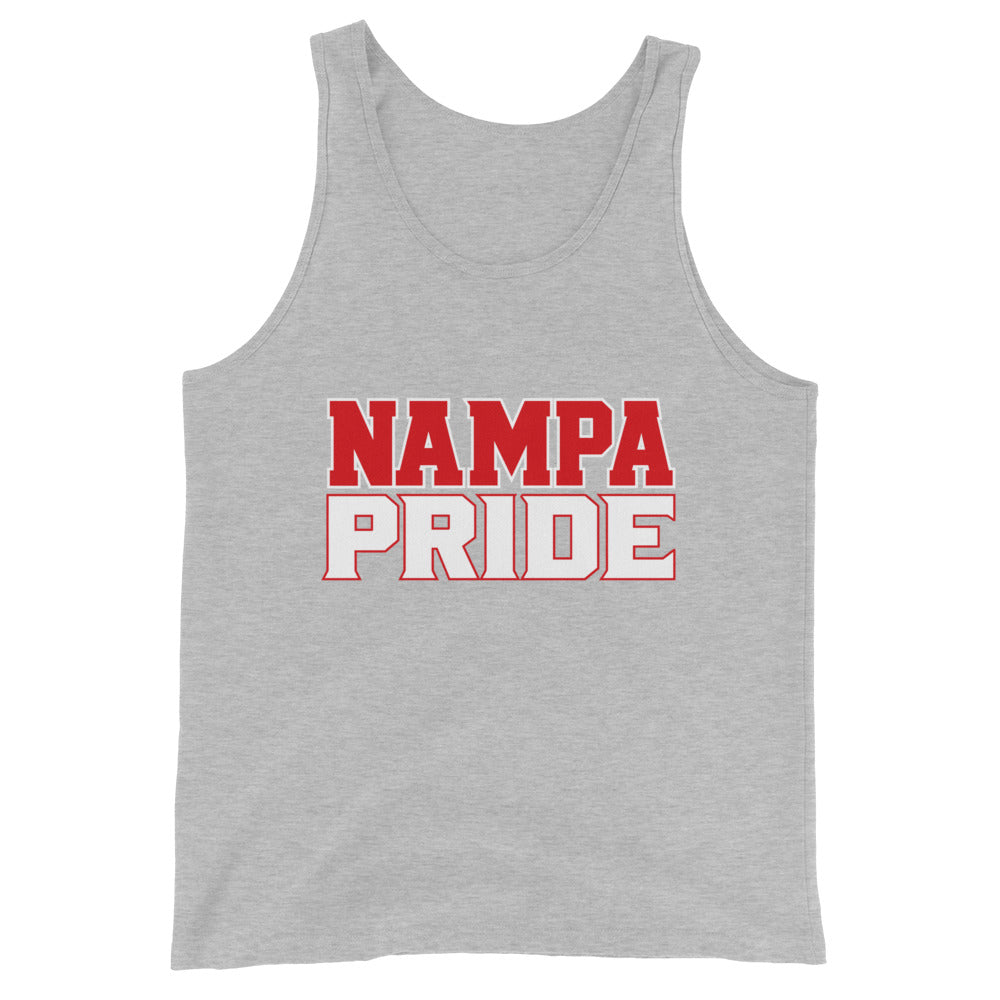 Performance | Tank Top | Nampa Pride | Letter Mark Logo