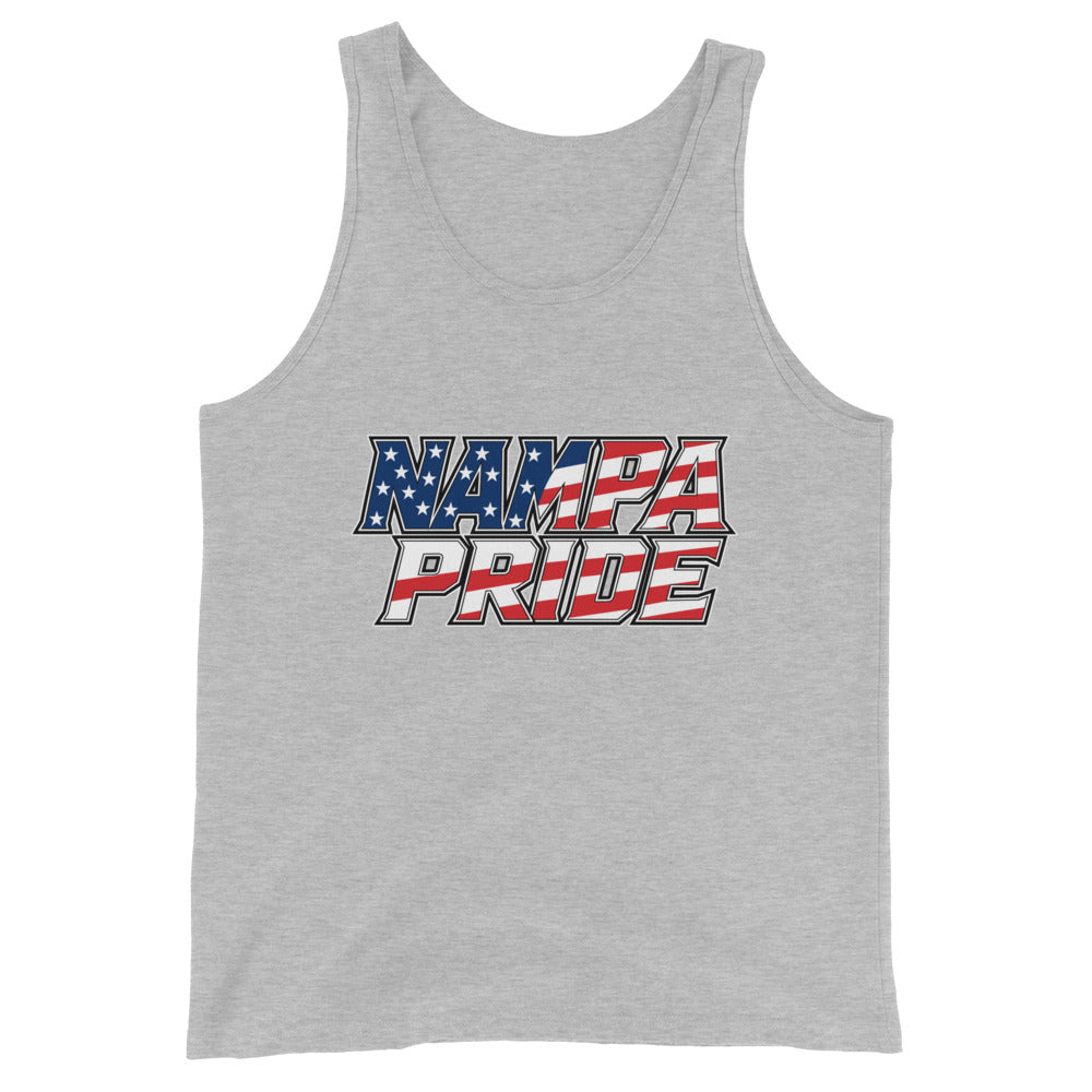 Performance | Tank Top | Nampa Pride | Modern Script Logo