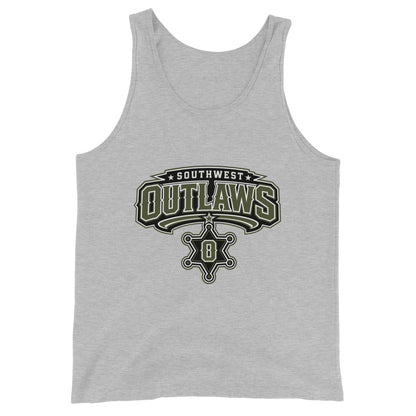 Performance | Tank Top | Southwest Outlaws | Frontier Athletics Logo