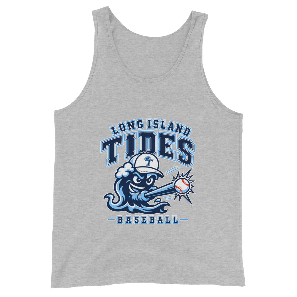 Performance | Tank Top | Long Island Tides Baseball | Valor Logo