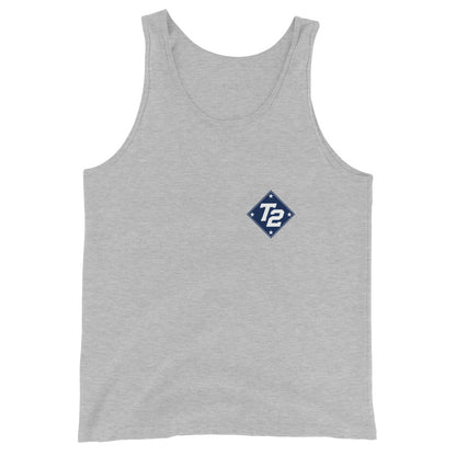 Performance | Tank Top | Texas Turn Two Baseball | Crest Logo