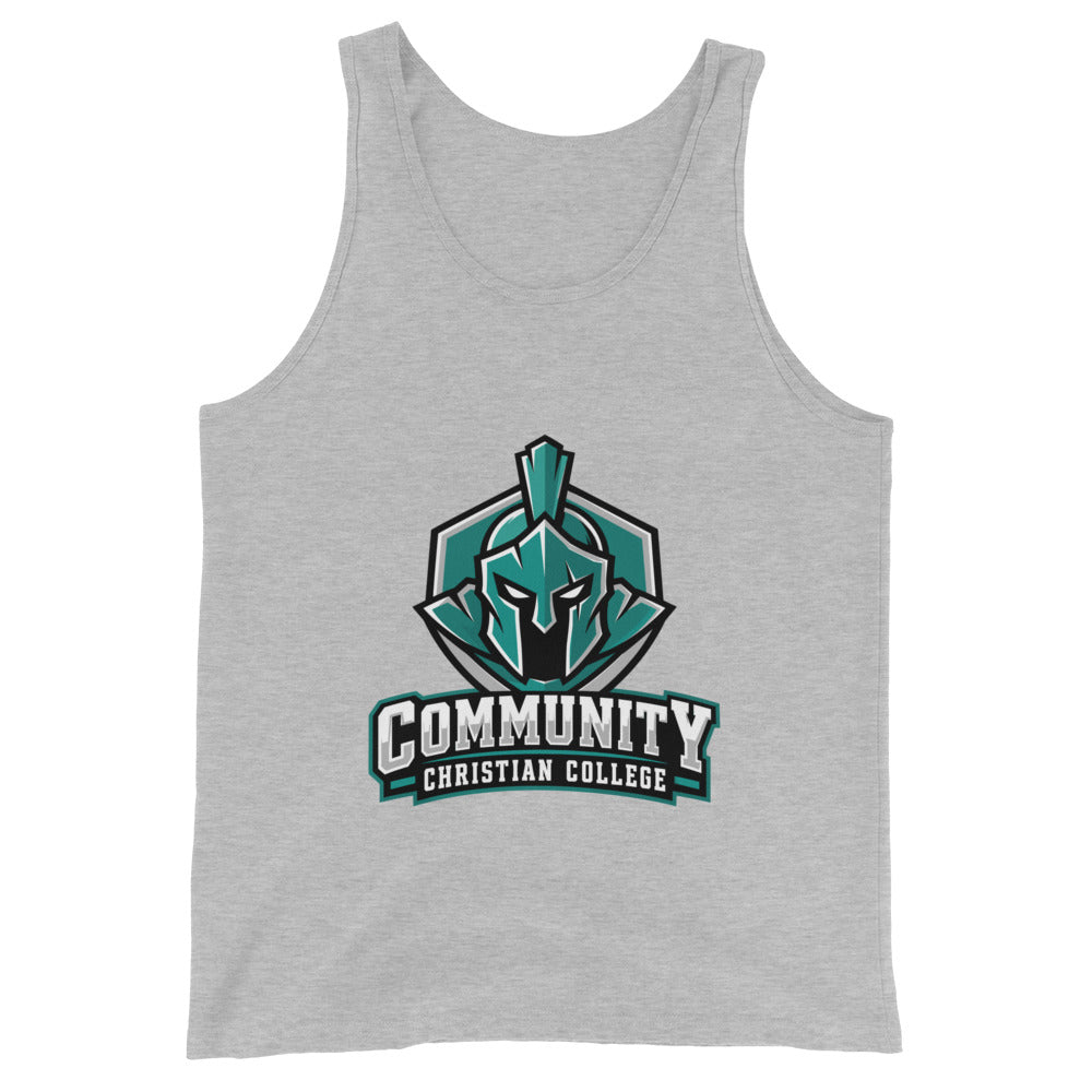 Performance | Tank Top | Community Christian College | Vanguard Athletic Logo